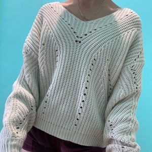 Comfy oversized/cropped sweater